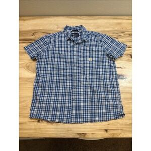 Carhartt 106745 Men's Relaxed Fit Lightweight Plaid Short Sleeve Shirt Size XL